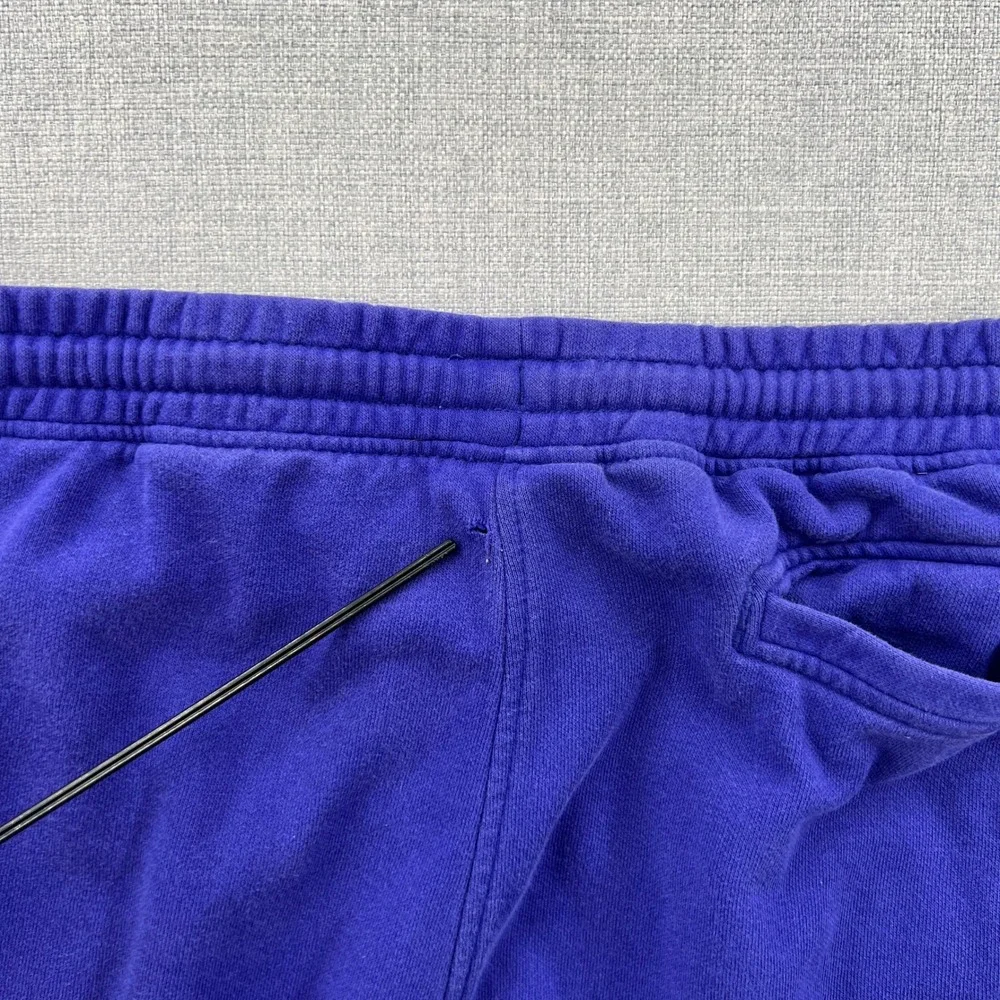 The North Face Box NSE Jogger Sweatpants Men XL Blue Logo Fleece Activewear Gorp